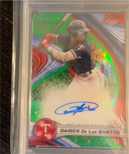 2024 Bowman's Best #B24-DD Daiber De Los Santos — front