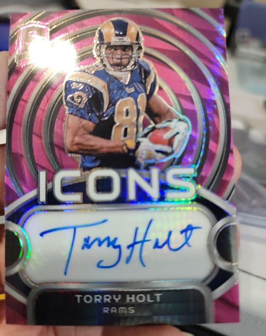 2024 Panini Spectra Icons # Torry Holt — front