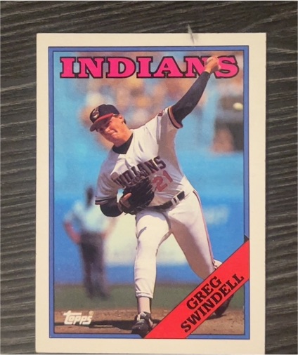 1988 Topps #22 Greg Swindell Cleveland Indians — front