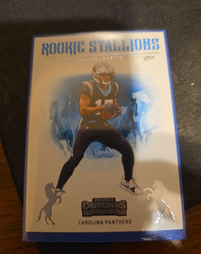 2024 Panini Contenders #16 Xavier Legette Rookie Stallions — front