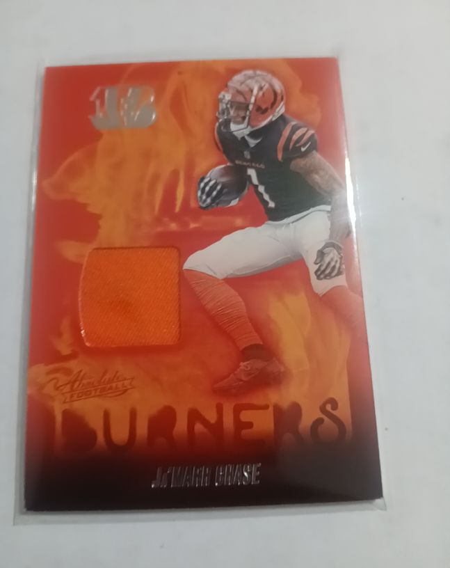 2024 Panini Absolute Burners #AB-JCE Ja'Marr Chase — front