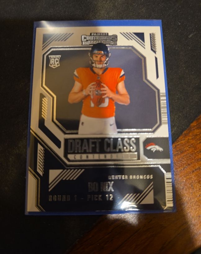 2024 Panini Contenders - Draft Class Contenders #23 Bo Nix — front