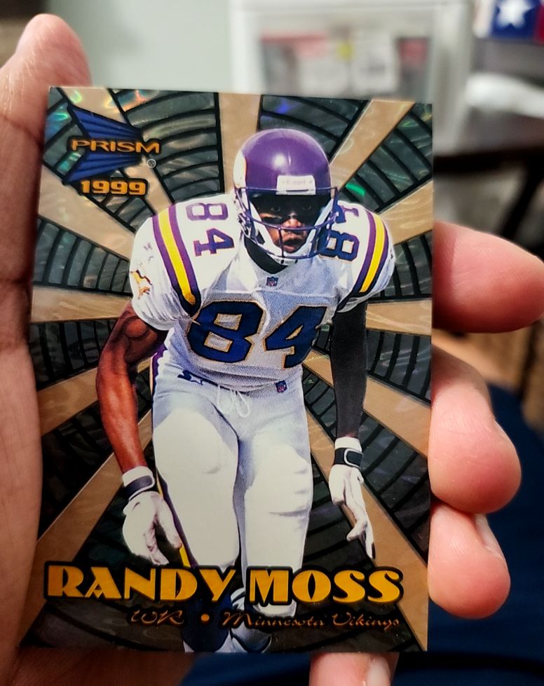 1999 Pacific Prism #12 Randy Moss — front