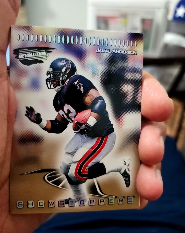 1999 Pacific Revolution Showstoppers #2 Jamal Anderson — front