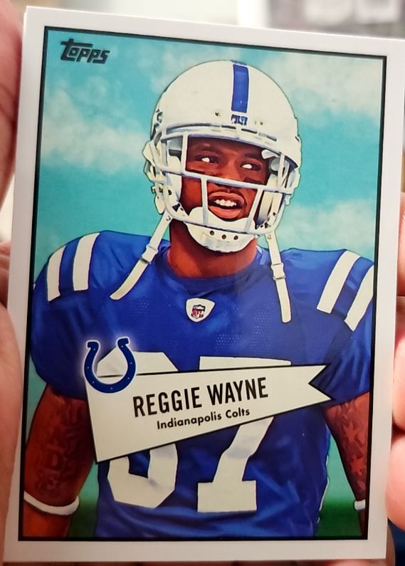 2010 Topps 1952 Bowman #52B-37 Reggie Wayne — front