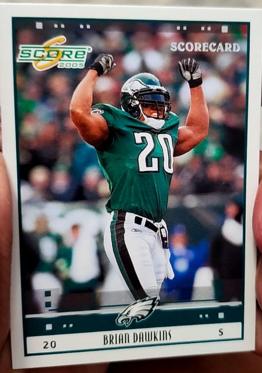 2005 Score #20 Brian Dawkins — front