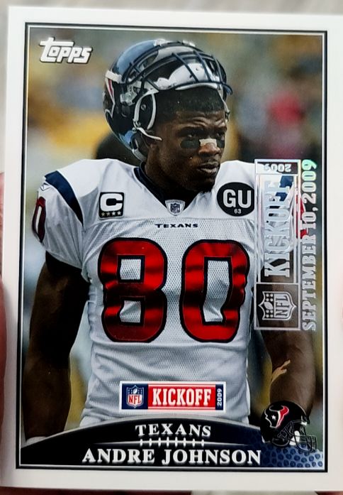 2009 Topps Kickoff #60 Andre Johnson — front