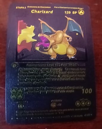 1999 Wizards of the Coast Pokemon #4 Charizard — front