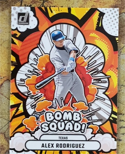 2025 Donruss #15 Alex Rodriguez Bomb Squad — front