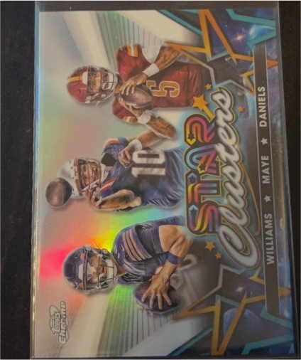 2024 Topps Cosmic Chrome Star Clusters #SCL-1 Williams Maye Daniels — front