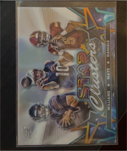 2024 Topps Cosmic Chrome Star Clusters #SCL-1 Williams Maye Daniels — front
