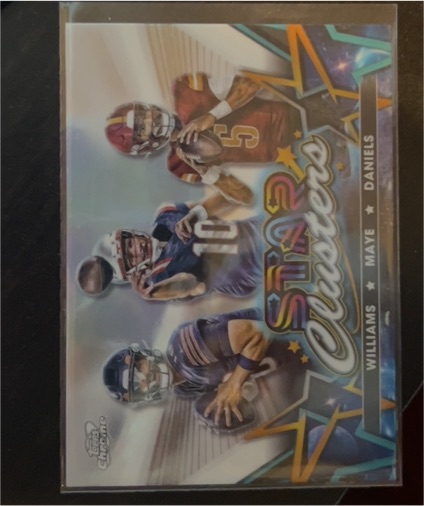 2024 Topps Cosmic Chrome Star Clusters #SCL-1 Williams Maye Daniels — front