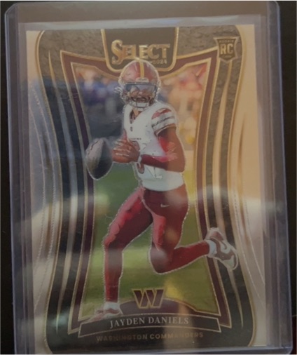 2024 Panini Select #380 Jayden Daniels Rookie Suite Level — front