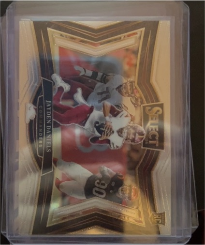 2024 Panini Select #428 Jayden Daniels — front