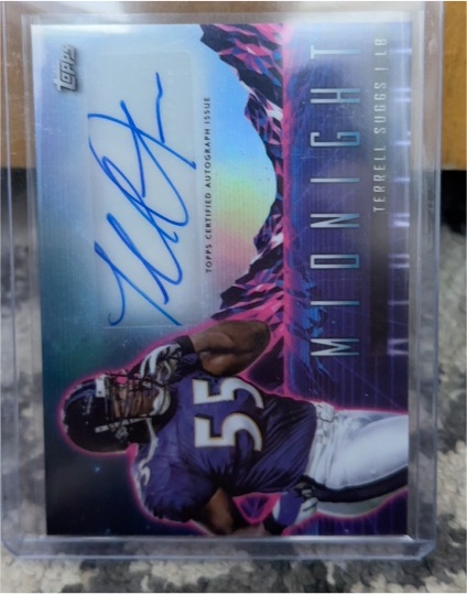2024 Topps Midnight Horizon Signatures #RHS-TS Terrell Suggs — front