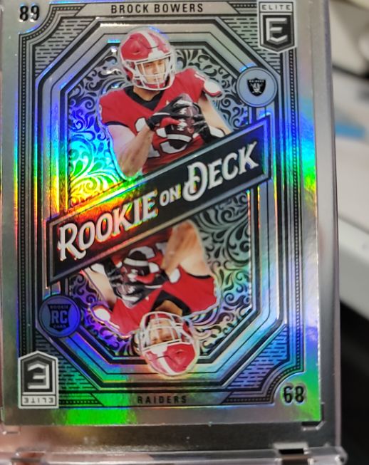 2024 Panini Donruss Elite #5 Brock Bowers Rookie on Deck — front