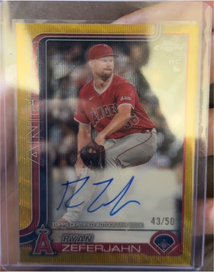 2025 Topps Chrome #RA-RZ Ryan Zeferjahn — front