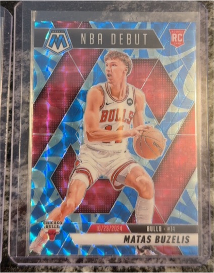 2024-25 Panini Mosaic #257 Matas Buzelis — front