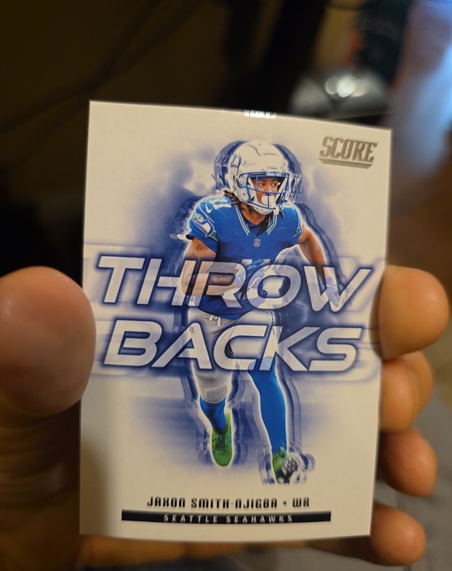 2025 Panini Score Throwbacks #5 Jaxon Smith-Njigba — front