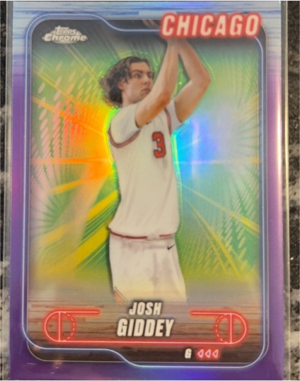 2024-25 Topps Chrome #76 Josh Giddey — front