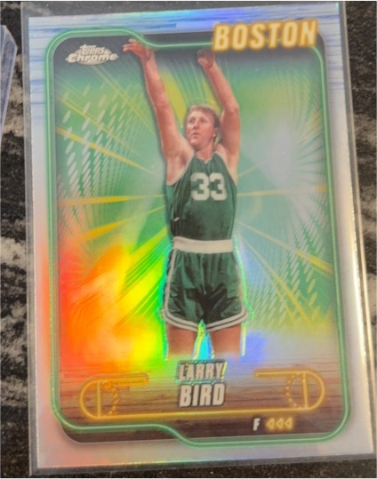 2024-25 Topps Chrome #32 Larry Bird — front