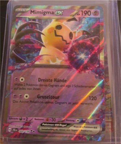 2025 Pokémon S&V Journey Together #069 Mimikyu ex — front