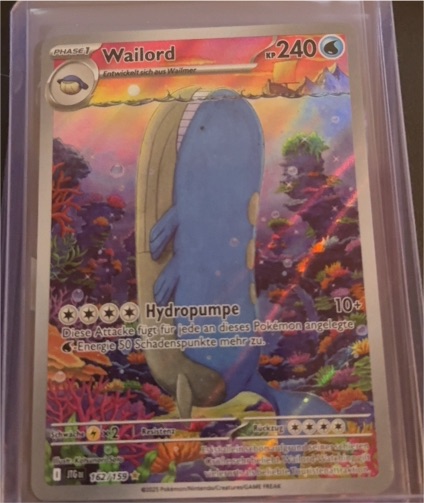 2023 Pokémon SV09: Journey Together #162/159 Wailord — front