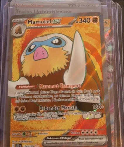 2025 Pokémon #174 Mamutel ex — front