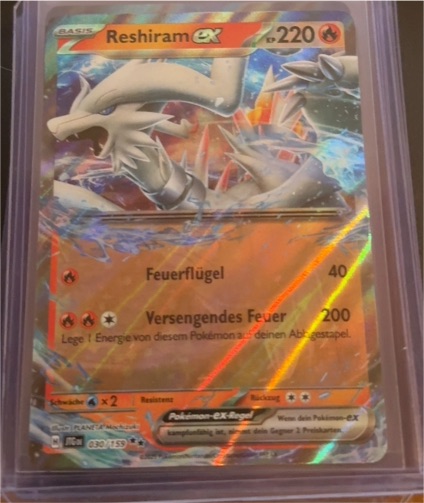2024 Pokémon TCG #030 Reshiram ex — front