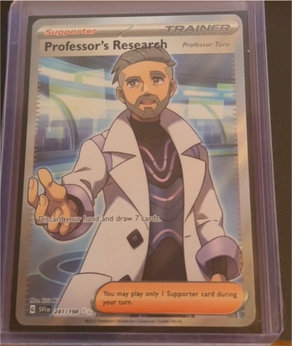 2023 Pokémon SV01: Scarlet & Violet Base Set #241 Professor's Research — front
