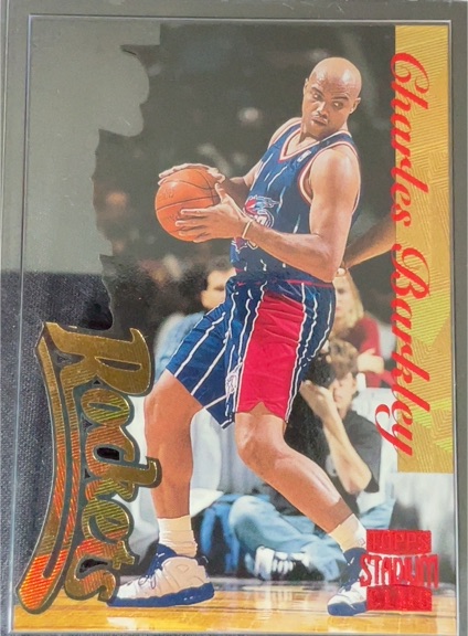 1996-97 Topps Stadium Club Fusion Die-Cut #F17 Charles Barkley — front