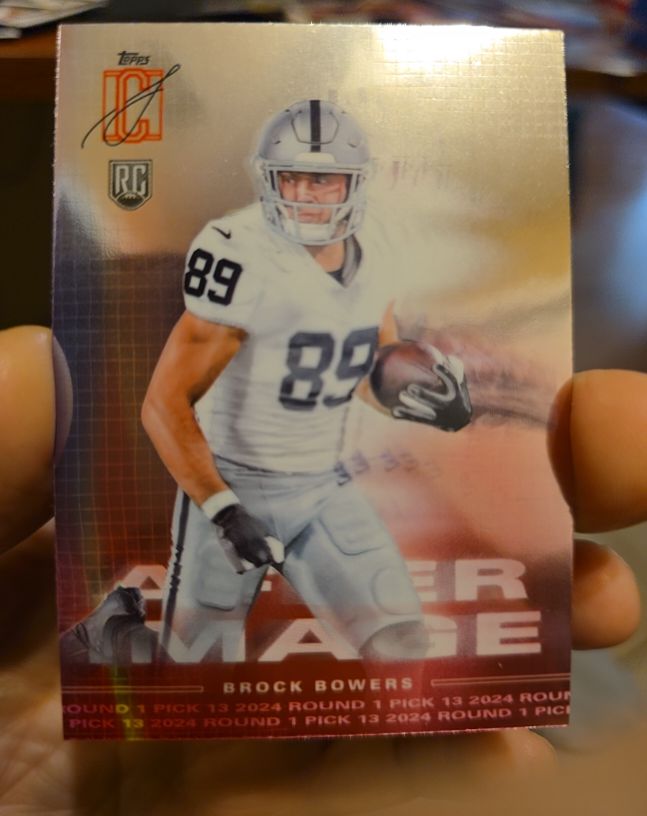 2024 Topps Chrome #89 Brock Bowers — front