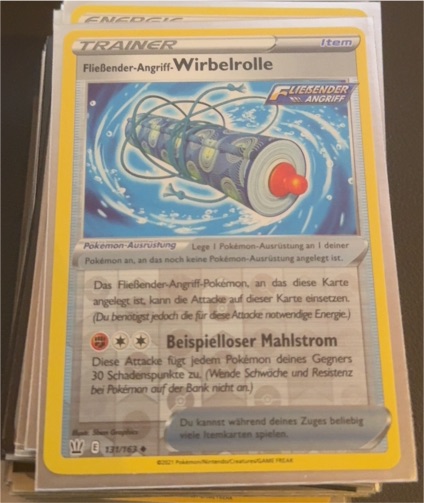 2021 Pokémon Battle Styles #131 Scroll of Swirls — front