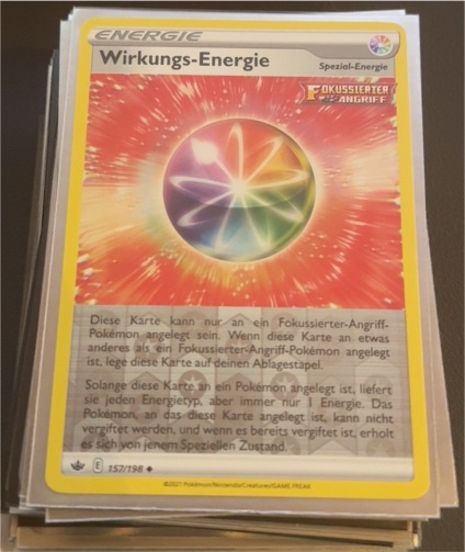 2021 Pokémon Sword & Shield Chilling Reign #157 Impact Energy — front