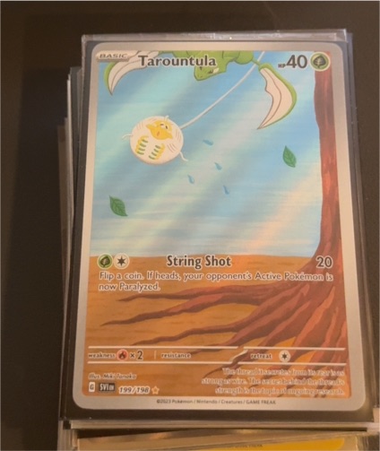 2023 Pokémon Scarlet & Violet #199 Tarountula — front