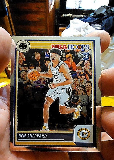 2023-24 Panini NBA Hoops #219 Ben Sheppard — front