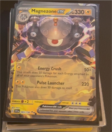 2023 Pokémon Scarlet & Violet Base Set #065/198 Magnezone ex — front
