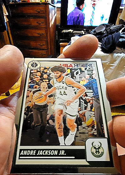 2023-24 Panini NBA Hoops #44 Andre Jackson Jr. — front