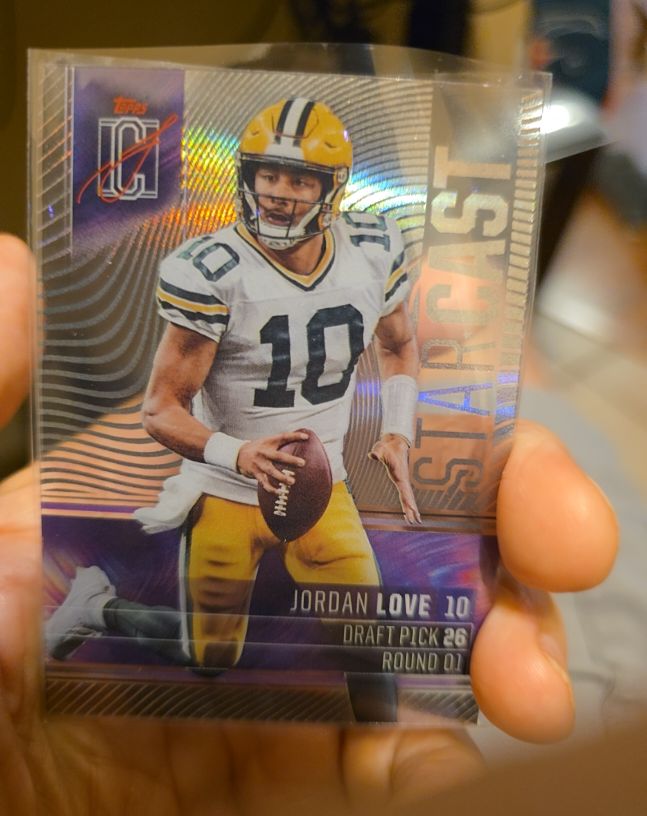2024 Topps Signature Class Star Cast #SC-1 Jordan Love — front