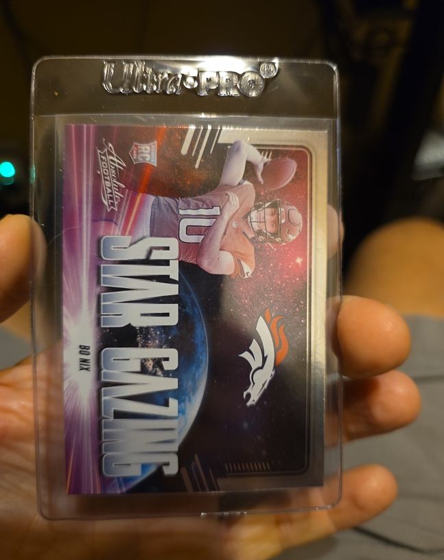 2024 Panini Absolute Star Gazing #SG-BNX Bo Nix — front