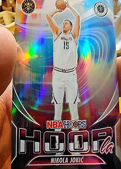 2023-24 Panini Premium Stock Hoopla #6 Nikola Jokic — front