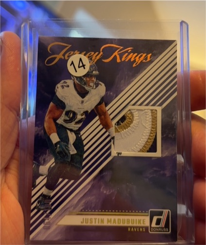 2024 Donruss Jersey Kings #JK-JMA Justin Madubuike — front