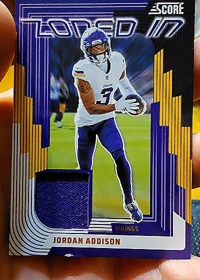 2025 Panini Score Zoned In #ZON-JAD Jordan Addison — front