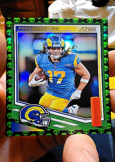 2025 Panini Score #120 Puka Nacua — front