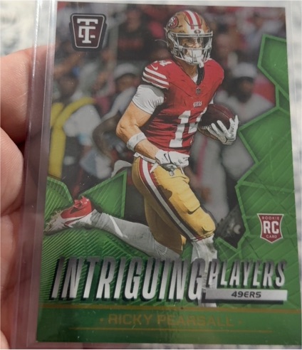 2024 Panini Totally Certified #25 Ricky Pearsall Intriguing Players RC — front