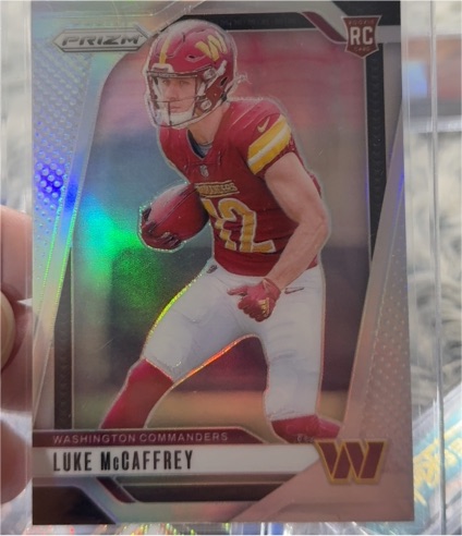 2024 Panini Prizm #367 Luke McCaffrey — front