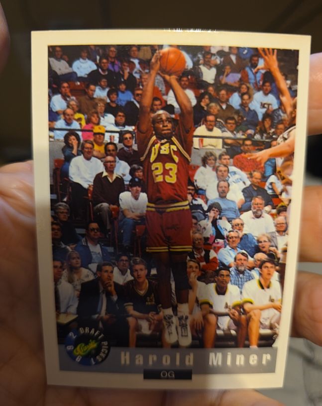 1992 Classic Draft Picks #84 Harold Miner — front