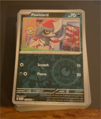 2023 Pokémon Scarlet & Violet #132 Pawniard — front
