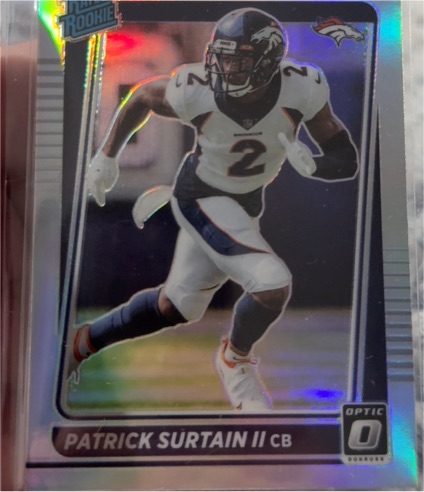2021 Donruss Optic #? Patrick Surtain II — front