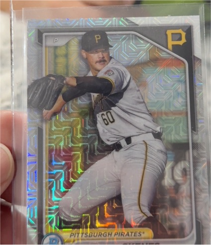 2024 Bowman Chrome Prospects #BCP-125 Paul Skenes — front